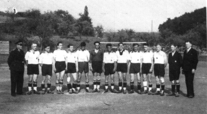 Mannschaft der Spielvereinigung vor dem Krieg